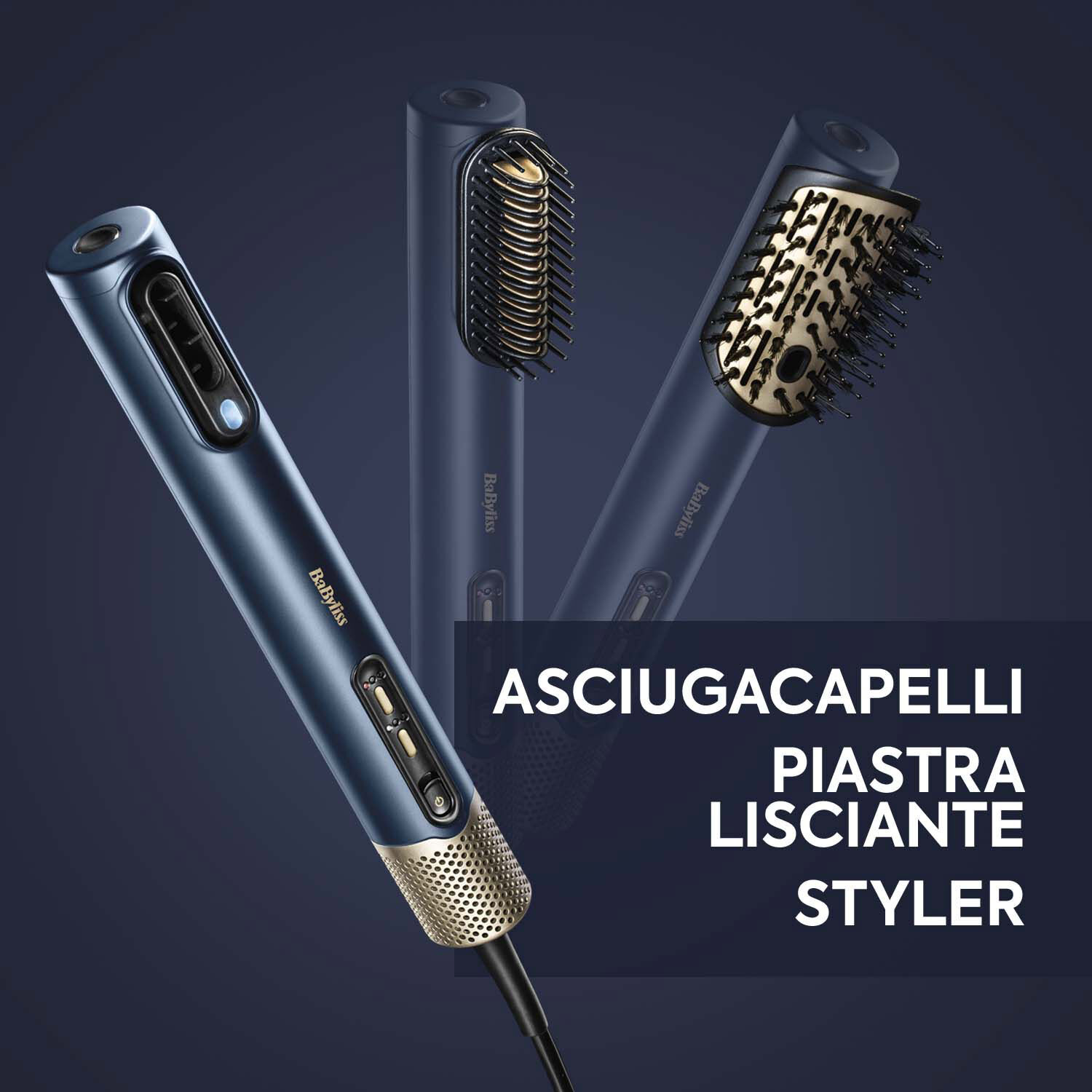 ASCIUGACAPELLI. PIASTRA LISCIANTE. STYLER
